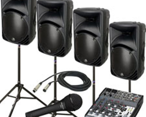 4 Speaker PA 